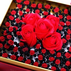 Box fleur en ambre Box fleur en ambre